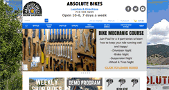 Desktop Screenshot of absolutebikes.com
